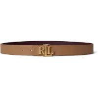 Ralph Lauren Ceinture camel / bourgogne
