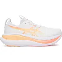 Asics Chaussure de course 'GEL-NIMBUS 28' crème / orange / homard