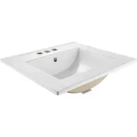 Vevor Lavabo de salle de bain semi-encastré