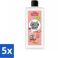 Marcels Green Soap Marcel's Green Soap - Shampooing - Argan & Oudh - Fortifie & nourrit - 300 ml - Pack avantage - 5 pièces