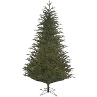 Black Box Trees Trees Frasier - Sapin artificiel - Sapin de Noël à la forme naturelle et capricieuse - Aiguilles en PE et structure articulée - Décoration de Noël d'intérieur - H 155 x P 109 cm - Vert