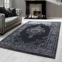 Merkloos Tapis oriental gris, 120 x 170 cm