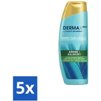 Head & shoulders 5 flacons de shampooing anti-pellicules DermaXPro de , format 225 ml, effet apaisant - Pack avantage