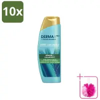 Head & shoulders 10 flacons de shampooing anti-pelliculaire DermaX Pro, formule apaisante, 470 ml - Pack économique - 10 pièces