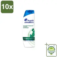 Head & shoulders 10 flacons de shampooing anti-pelliculaire pour cuir chevelu sensible, 285 ml - Lot de 10