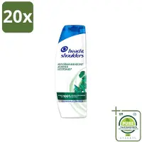 Head & shoulders 20 flacons de shampooing anti-pelliculaire pour cuir chevelu sensible, 285 ml - Lot de 20