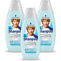 Schwarzkopf 3 flacons de shampooing antipelliculaire à l'aloé vera - 400 ml - Pack économique - 3 pièces