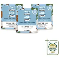 Love Beauty & Planet 3 pains de shampooing - Eau de coco et fleur de mimosa - 90 g - Lot de 3