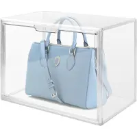 Merkloos Boîtes de rangement transparentes avec tiroir - Organisateur de maquillage en acrylique, dimensions : 36 x 22 x 27 cm