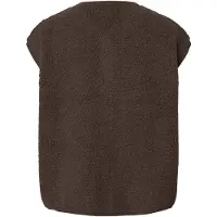 Pieces Gilet 'PCKatty' chocolat