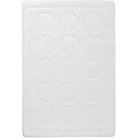 OEM Couverture en duvet de laine d'argali, dimensions 155x220 cm, couleur blanche