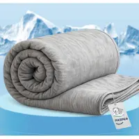 OEM Couverture rafraîchissante de 150x200 cm, auto-refroidissante, réduisant la température de 2 à 5°C