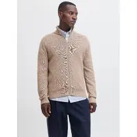 Jack & Jones Vestes en maille 'JPRBLAMILANO STITCH' greige