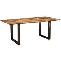 MASSIVMOEBEL24.DE MASSIVMOEBEL24 | Table à manger 160x90 Palissandre laqué Noble unique FREEFORM #0300