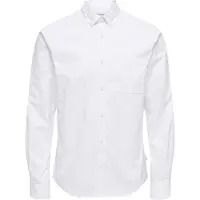 Only & Sons Chemise 'Alvaro' blanc