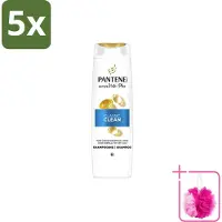 Pantene 5 flacons de shampooing Pro-V Classic Clean, 250 ml, lot de 5