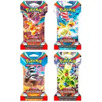 Pokemon Trading Card Game Jeu de cartes à collectionner Pokémon Scarlet & Violet - Obsidian Flames - Blister - Cartes à collectionner multicolores Enfants - Multicolores - Taille unique