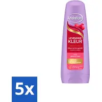 Unilever 5 x Après-shampooing Andrélon, couleur vibrante - 200 ml - Pack avantage - 5 pièces