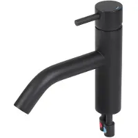Differnz , robinet pour lavabo, finition noire mate, référence 30.414.00