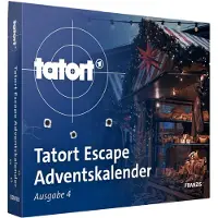 Franzis 67277 - Calendrier de l'Avent "Tatort Escape" : "Oh, période de Noël mortelle", une escape room avec 24 énigmes passionnantes pour la période de l'Avent