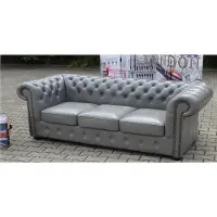 Xl Moebel Gmbh Chesterfield Sofa Napoli Designer Couchgarnitur SOFORT LIEFERBAR Ledersofa