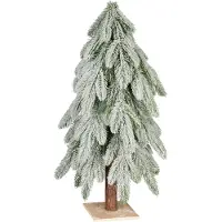 Magic Home Arbre MagicHome Noël, enneigé, 25x25x60 cm