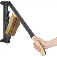 OEM Fendeuse à bois, construction en fonte, modèle mural, dimensions : 10 x 10 x 57,5 cm, adaptée aux bois tendres, poids : 4,16 kg