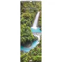 Merkloos Calendrier photo 2026 - Format grand format - 34x98 cm - Cascades