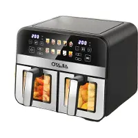 OEM Friteuse à air chaud, deux paniers, puissance de 2400W, prise européenne 220V-240V