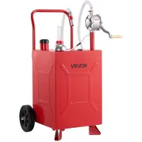 Vevor Chariot Carburant 75,7 L Réservoir à Carburant Mobile Pompe Manuelle
