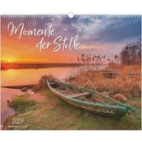 Merkloos Calendrier mural avec 12 motifs naturels - 52 x 42,5 cm