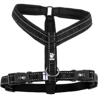 Hurtta Harnais Casual Y, couleur::noir, tour de poitrine::90cm