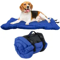 Merkloos Lit pliable et imperméable pour chien, idéal pour les voyages, dimensions : 90 x 60 cm