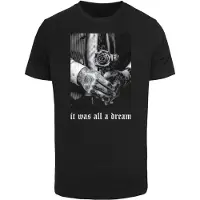 Mister tee T-Shirt 'It Was All A Dream' gris / noir / blanc