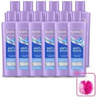 Unilever 12 flacons de shampooing Andrélon Anti-pellicules - 250 ml - Lot de 12
