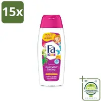 Fa Pflege 15 flacons de gel douche et shampooing "Fa Kids Underwater Fantasy" - 250 ml - Lot de 15 pièces