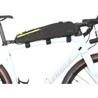 Merkloos Sacoche de vélo pour guidon, avec deux compartiments en filet