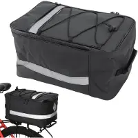 Merkloos Sac de transport arrière étanche - Adapté aux vélos et aux vélos électriques - 15 litres - Spacieux et durable - Idéal pour un usage quotidien...