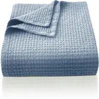 Merkloos Couette 100% coton à motif gaufré