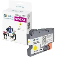 G&G Compatible avec Brother 426XL Cartouche d'imprimante LC-426XLY jaune (5 000 pages), haut rendement (XL), jaune, 54 ml, 1 pièce(s), 0 page(s), emballage individuel