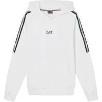 EA7 pour homme. 7M001864_AF12660 Sweat Italian Spirit blanc (XL), Casuel, Sport, Coton
