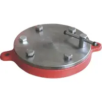 Dripio Plaque de base pour étau, 167 mm, acier allié, rotative à 360°