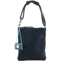 Gabs Cuir sac à épaule bandoulière sac à épaule Beyonce Crossbody Bag Inchiostro Blu bleu marine