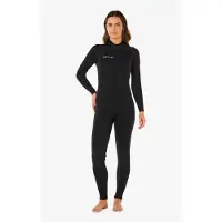 Rip Curl Combinaison En Néoprène à Manches Longues Et Fermeture éclair Dans Le Dos Pour Femme Trad 3/2 Mm Fl