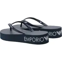 Emporio Armani Emporio - Tongs pour femmes NA1160 (39,5 EU) (marine)
