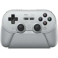 8Bitdo Pro 3 Bluetooth Gamepad Gray peliohjain PC/SWITCH, harmaa