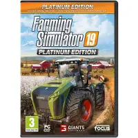 Farming Simulator 19 - Édition Platinum, PC, Mode multijoueur, E (tout public), Support physique