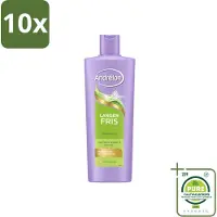 Unilever 10 flacons de shampooing Andrélon Langer Fris - 400 ml - Lot de 10