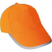 Korntex Unisexe, Casquette, Casquette Hi-Vis Basic, Orange, (Taille unique)