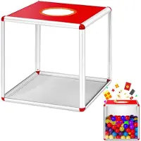 OEM Boîtier Losbox en aluminium et acrylique, transparent, dimensions 25x25 cm